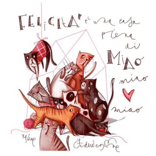 Federica Porro - Felicit&agrave; &egrave; una casa piena di miao